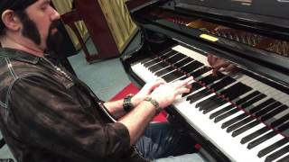 NAMM 2016 Eric Levy at Seiler pianos