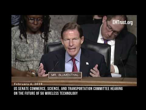 RED ALERT: 5G industry leaders admit NO safety testing when questioned by Senator Blumenthal (CT)