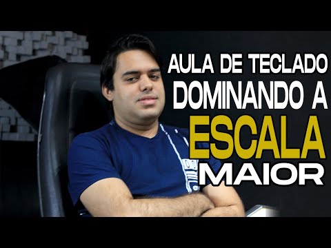AULA DE TECLADO - DOMINANDO A ESCALA MAIOR - VIDEO AULA COMPLETA
