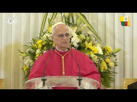 Rencontre du Pape avec les autorités, la société civile et le corps diplomatique #PapeauCameroun