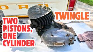 The Weirdest Engine I’ve Ever Worked On Puch SV175 Twingle