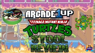 Arcade1Up TMNT Teenage Mutant Ninja Turtles Stool Unboxing & Review.