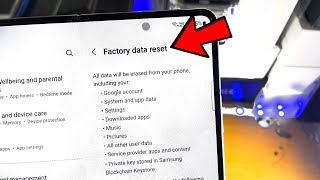 How To Factory Reset on Samsung Galaxy Z Fold 4!