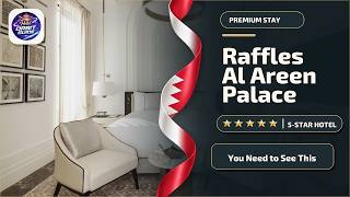 Raffles Al Areen Palace Bahrain - You Need to See This | Hawar Islands, Bahrain🛏