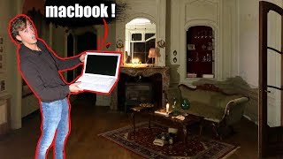MACBOOK GEVONDEN in een VERLATEN KASTEEL ! *ALLES ACHTERGELATEN*