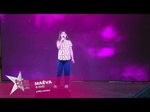 Maeva 8 ans - Swiss Voice Tour 2022, Prilly Centre