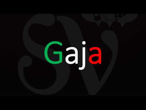How to Pronounce Gaja? Italian Wine pronunciation