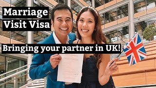 MARRIAGE VISIT VISA IN THE UK  How to bring your partner in the UK  Life in the UK