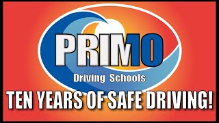 10 Years of Safe Driving! | Primo Driving Schools | West Los Angeles