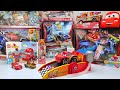 Disney Pixar Cars Unboxing Review | Lightning McQueen Mechanic Shop and Launcher