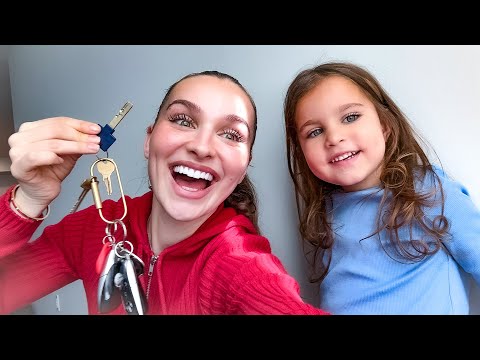 OUR NEW APARTMENT IN AMERICA 🔑🇺🇸 | Nader Louisa