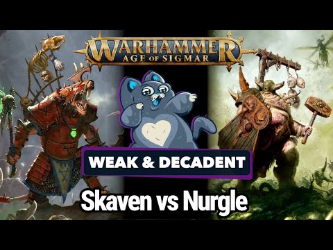 Skaven vs Nurgle - Age of Sigmar Battle Report