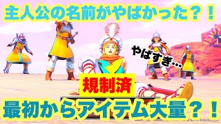 《裏技》ドラクエ11 レアアイテム大量の復活の呪文？！主人公の名前が放送禁止？Dragon QuestⅪ