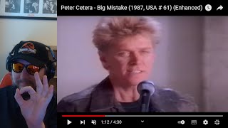 Peter Cetera - Big Mistake reaction