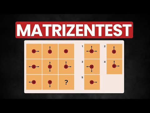 Matrizentest Aufgaben im Einstellungstest 2025 | Einfach erklärt von Plakos