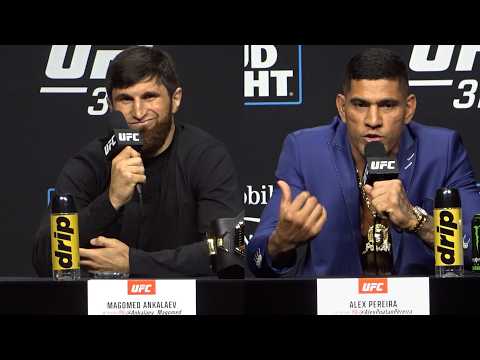 Magomed Ankalaev vs. Alex Pereira 2 Press Conference Highlights UFC 320