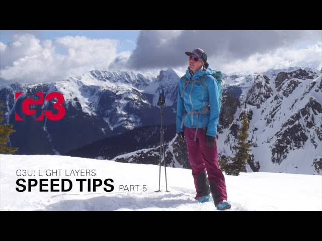 Effective Layering For Skinning Uphill - Speed Tips Ep. 5