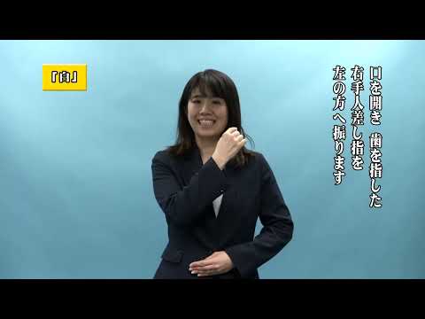 「通信」の日本手話の表し方
