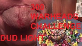 300 WARHEAD CANDY CHALLENGE | WORLD RECORD