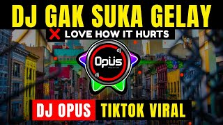 Download lagu DJ GAK SUKA GELAY x LOVE HOW IT HURTS JEDAG JEDUG FULL BEAT FULL BASS TIKTOK  | DJ Opus mp3