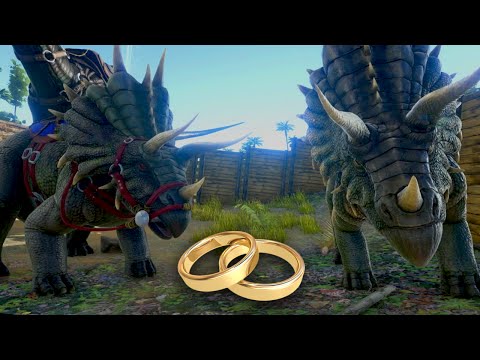 ARK Survival Evolved Gameplay :: Dino Wedding Bells!