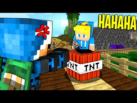 SBRISER MI FA SCHERZI NEL MIO MONDO PER 24 ORE - Minecraft ITA