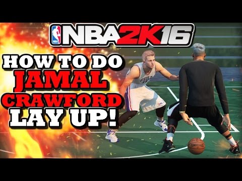 NBA 2K16 HOW TO DO JAMAL CRAWFORD LAY UP!! (Tutorial) (Cheese Lay Up!)