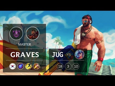 Graves Jungle vs Nunu & Willump - KR Master Patch 9.6