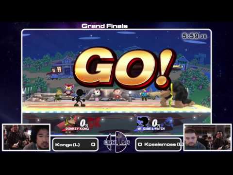 KoL | Konga (Donkey Kong) vs KOSSismoss (Mr. Game and Watch) - Orbitar 22 - Grand Finals