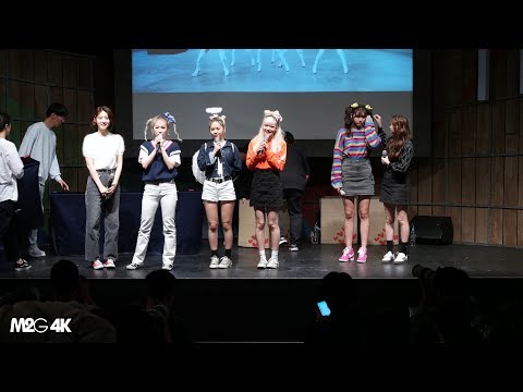 191013 에버글로우 ( 엔딩토크 ) HUSH 팬사인회 4K 직캠 Fancam