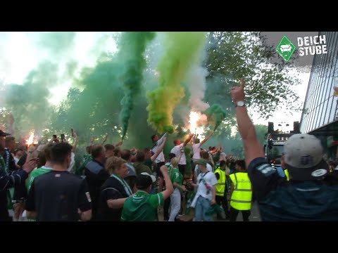 Emotionen pur! Werder Bremen-Fans feiern den Aufstieg - die Highlights des Festtages!