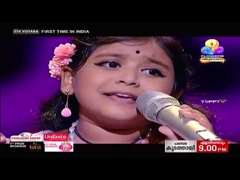 Vaishnavi -Flowers TOP SINGER SUPER performance - chakravarthini song