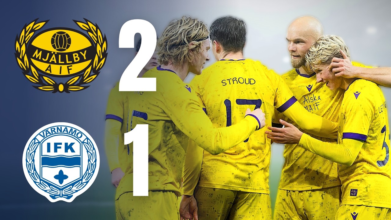 Mjällby AIF vs IFK Värnamo Highlights