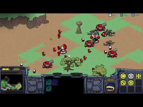 StarCraft: Cartooned - The Original Terran Campaign! - Episode 1 Mission 7: The Trump Card