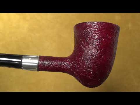 Pipa Dunhill Ruby Bark gruppo 3- (3) con vera in argento 10mm (2021) (DHRB26)