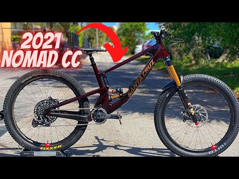 2021 SANTA CRUZ NOMAD CC *THE BEST ENDURO BIKE RIGHT NOW?* SRAM XO1 BUILD FOX FACTORY (PINK BIKE)