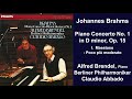 Johannes Brahms: Piano Concerto No. 1 in D minor, Op. 15 - I. Maestoso - Poco più moderato