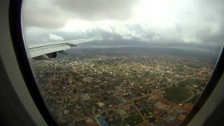 preview picture of video 'Landing in Accra, Ghana'