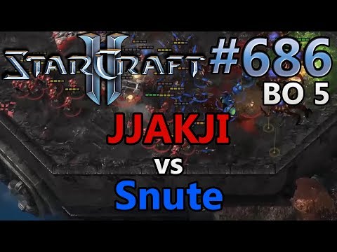 JJAKJI (T) vs Snute (Z) | BO5 Part 2 | HSC XVI | Starcraft 2: Replay-Cast #686 [German]