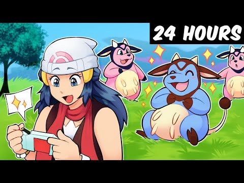 I Shiny Hunted with the Pokeradar for 24 Hours!