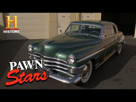ポーン・スターズ。コリーが運転する1950年クライスラーのハードバーゲン (シーズン13) ｜歴史 (Pawn Stars: Corey Drives a Hard Bargain for 1950 Chrysler (Season 13) | History)