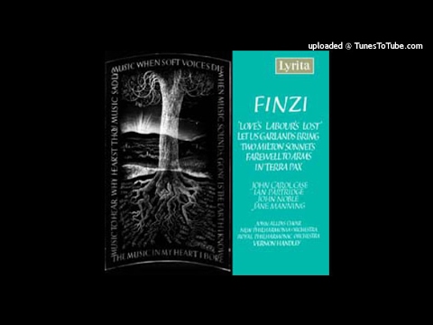 Gerald Finzi : Love's Labour's Lost, Suite from the incidental music Op. 28b (1946)