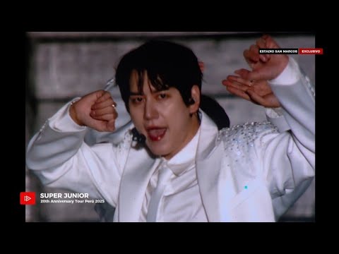 Super Junior 'Super Show 10: 20th Anniversary Tour Perú 2025' | Estadio San Marcos, Lima