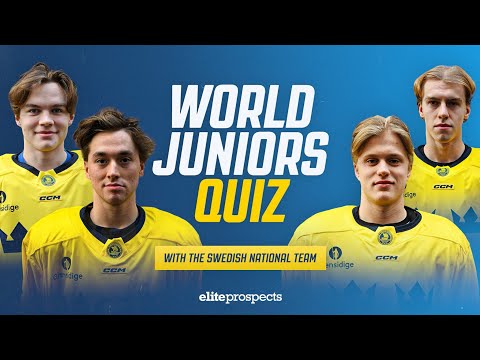 2024 IIHF World Juniors: Trivia With Team Sweden (Part 1) | Elite Prospects