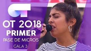 &quot;GOD IS A WOMAN&quot; - ÁFRICA | Primer pase de micros Gala 3 | OT 2018