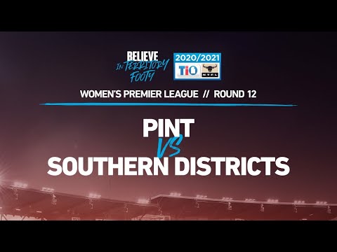 2020/21 TIO NTFL Women’s Premier League– Round 12: PINT vs Southern Districts