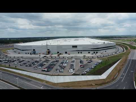 Tesla Gigafactory - Austin, TX (Aerial)