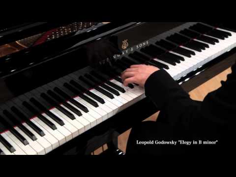 Leopold Godowsky : Elegy ( for the Left Hand Alone ) - Tchinai (P)