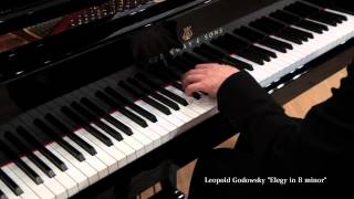 Leopold Godowsky : Elegy ( for the Left Hand Alone ) - Tchinai (P)