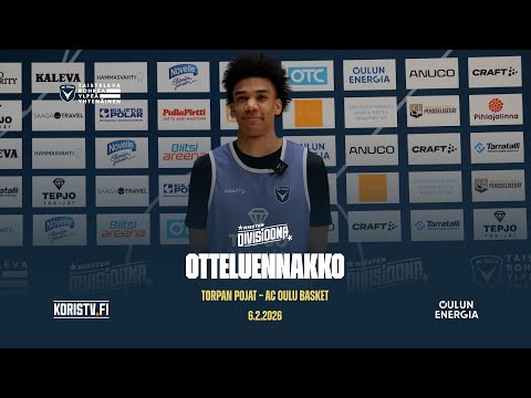 Otteluennakko: Torpan Pojat – AC Oulu Basket 6.2.2026
